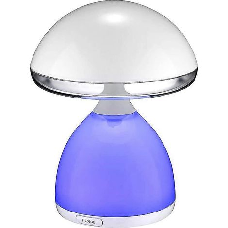 Lampe de chevet LED 4,5 W, blanche, 20 x 13 cm [classe énergétique A+] (1/5)