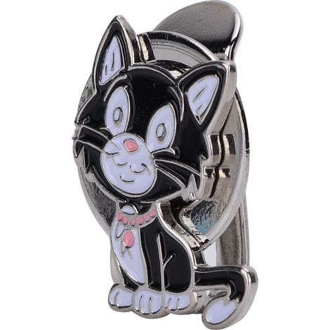 Pince Magnétique pour Casquette de Golf - Marque-Balle Chat Noir (1/5)