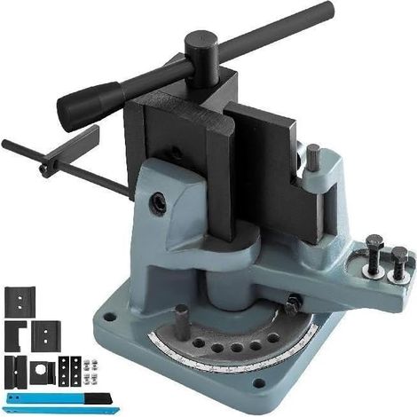 Cintreuse de tuyaux UB-100 Levier détachable Manuel Tube en Acier à Angle Rond Plat Chaud et Froid Machine à cintrer Universelle à 120 degrés (1/5)