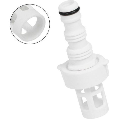 Remplacement du bouchon de vidange rond pour tuyau de piscine Intex pour le connecteur de bouchon de vidange de tuyau Intex 10201 (1/4)