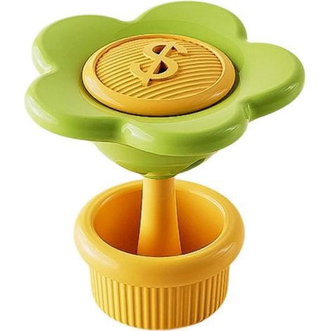 Outil d'assistance à la chasse d'eau pour toilettes, installation sans perçage. Bouton-poussoir en plastique pour une utilisation propre et hygiénique dans la salle de bain. Vert. Vert (1/5)
