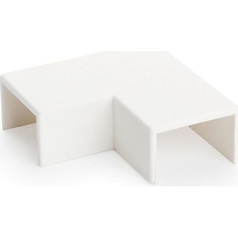 OBO-Bettermann Ángulo plano AX blanco 50x20 mm