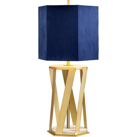 Lampada Da Scrivania Contemporanea Apollo Acciaio Ottone Spazzolato 1 Luce E27 (1/5)