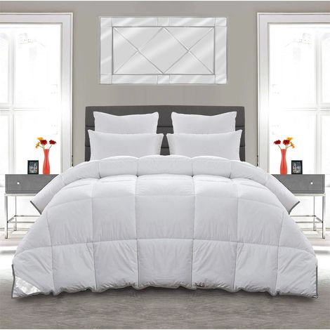 Naturally shredded duck feather and down duvet - Double