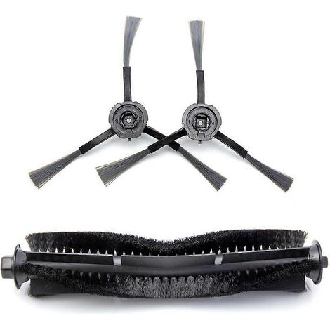 Accessoires pour robot aspirateur IHRV6-BLK/Ultenic T10 : brosse latérale et balai central. Usage domestique. (1/5)