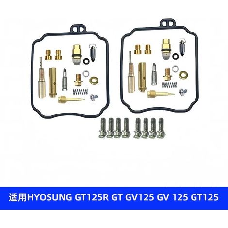 Vergaser-Reparatursatz passend für HYOSUNG GT125R GT GV125 Vergaser-Reparatursatz