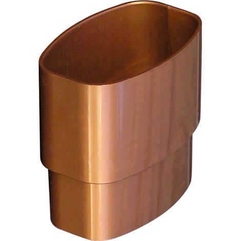 Manchon PVC MF pour tube BEST Øoval 92x57 - effet cuivre - First Plast (1/2)