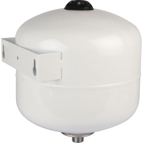 Thermador – Vase d'expansion 12L – Tôle acier laquée blanche – Raccord inox 3/4'M – Prégonflage 3 bar – Pression maxi 8 bar – Température maxi 99°C