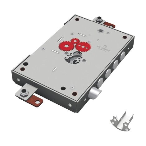 Securemme SERRATURA TRIPLICE PER PORTE BLINDATE SX REVERSIBILE interasse mm.28 Art. 2651