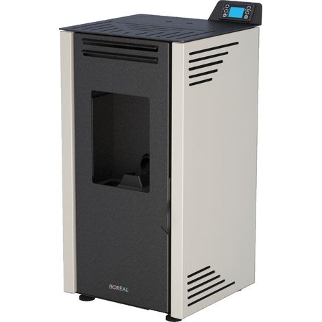 BRICOSOL ESTUFA DE PELLET BOREAL 6 KW MARFIL (1/3)