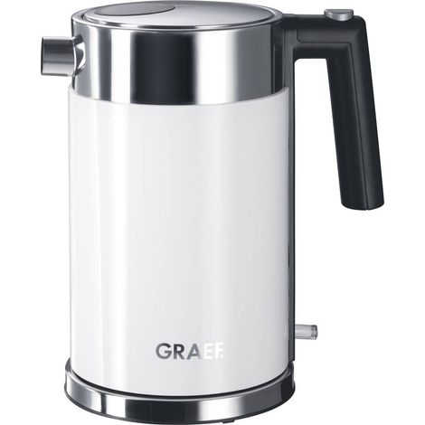 Graef WK 61 Bollitore elettrico in acciaio inox bianco (1/5)