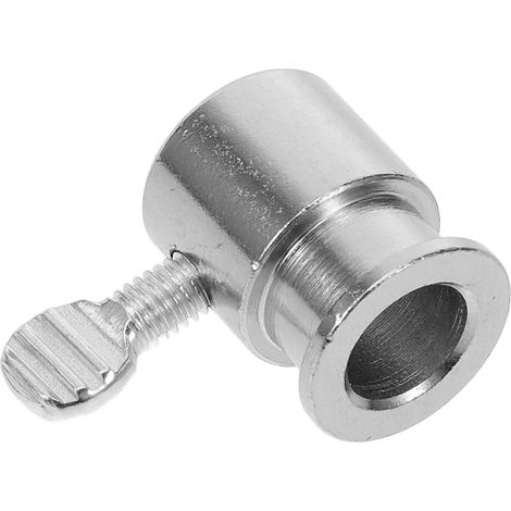 Accessoire Diamètre Extérieur 20mm pour Barbecue en Fer Chromé Argenté, Boulon Métallique Fiable sans Bavure pour Rôtisserie Barbecue Extérieur