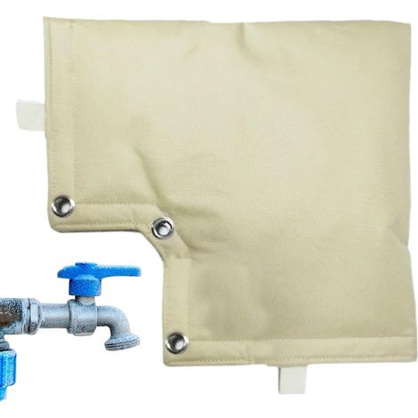 CCYKXA Anti-backflow - Frost-resistant tap sleeve, insulated watering cover, weatherproof, durable garden accessory, lawn irrigation system tool, Khaki (1/5)
