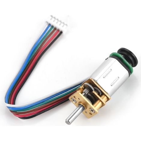 Moteur à engrenages DC6V 2W GBMQ-GM12BY20 avec encodeur à disque codé magnétique (6V 30 tr/min) (1/5)