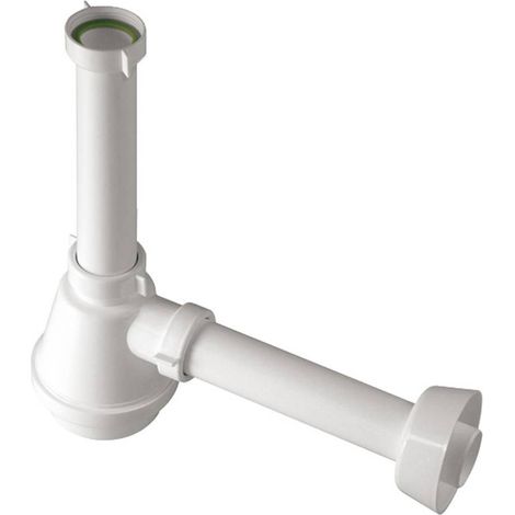Sifón de fregadero Bonomini Fiasca 1 1/2 blanco 1310CP40B0