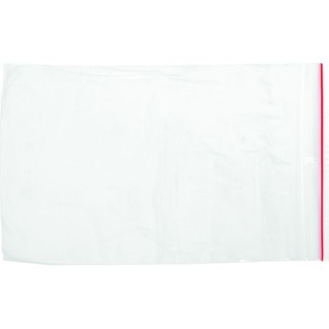 Bolsas transparentes de LDPE con cierre herm茅tico, 23x32 cm, 100 unidades.