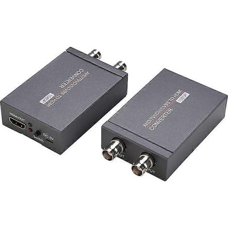 AHD/TVI/CVI/CVBS-kompatibler Konverteradapter, universelle Videokonvertierungsbox (1/5)