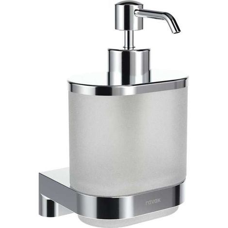 Ravak Chrome - Distributeur de savon avec support, verre/chrome X07P1367 (1/4)