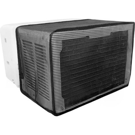 Housse en maille en U en polyester robuste pour modèles Midea – Filet de prévention des feuilles 50,8 x 32,6 x 33 cm (noir) (1/5)