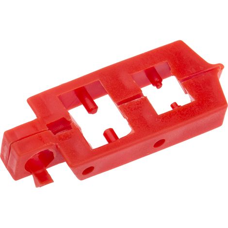 Verrouillage pour disjoncteur à pince, unipolaire RS PRO 2 serrures ( Prix pour 1 )