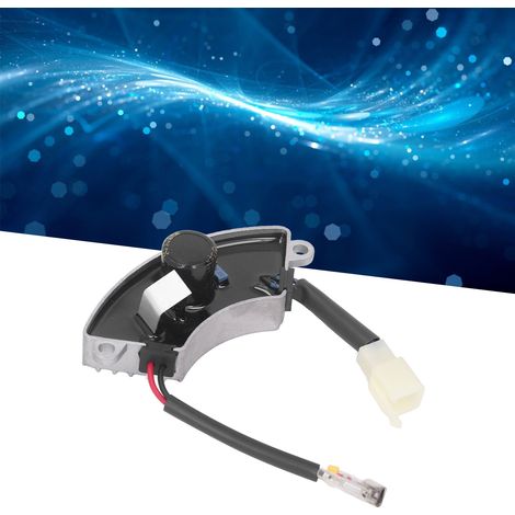 Régulateur de tension AVR, boîtier plastique, 2-3 kW/168 °F/170 °F, redresseur, accessoires pour générateurs essence/diesel (1/5)