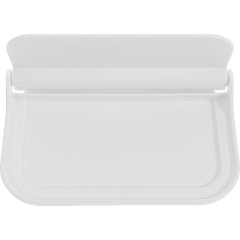 Étagère murale pliable INOOMP en HIPS et PP avec cadre renforcé , panneau de rangement suspendu blan