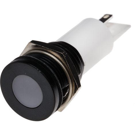 Voyant LED lumineux Blanc RS PRO, dia. 16mm, 110V c.a., IP67 ( Prix pour 1 )