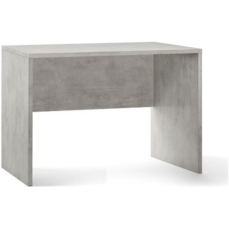 Scrivania ufficio cemento larga 120 cm. Scrivanie in
