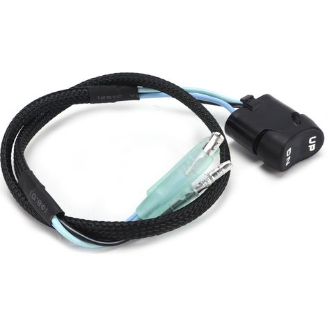 Interrupteur d'inclinaison de garniture de levage haut/bas, remplacement pour boîtier de commande latéral à distance hors-bord (1/5)