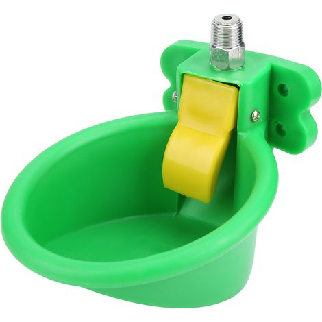 Fontaine à eau automatique en acier inoxydable, abreuvoir, gobelet pour liquide, outil agricole pour le bétail (1/4)