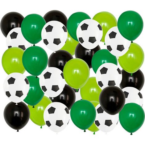 Ballons de football, kit de ballons de football en latex, décorations pour fête sur le thème du football, décorations pour la Coupe du monde