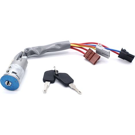 Verrou d’allumage 6 broches + 2 clés pour Peugeot 306 (93‑22), 4162‑996P / 252113 (1/5)