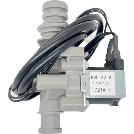 Électrovanne de vidange pour lave-linge PVL-22-A1 (anti-débordement/pompe de vidange) 220 V CA 50 h (1/4)