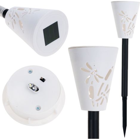 TG45634 Solar-Gartenlampe, kaltweiß, eingestanzt (1/5)