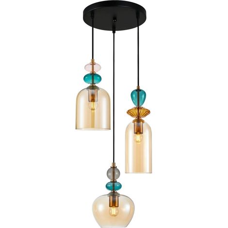 Lámpara colgante Italux Busco PND302633ABROAMB (1/2)
