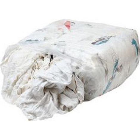 Paños de limpieza de algodón, Modelo : cubo de 10 Kg