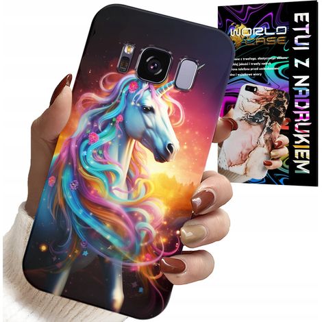 Custodia per Samsung Galaxy S8 - motivi unicorno, ideale come regalo per ragazze. (1/5)
