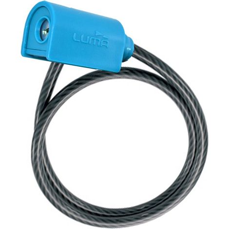 CAVO SICUREZZA BICI BLU - 65 CM