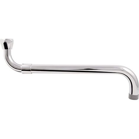 Schläfer 401010  Canna di Ricambio Universale per Rubinetto Cucina Parete a S, Ghiera 3/4 (diam24,9mm), Telescopica, Regolabile Allungabile da 30 a 50 cm compatibile con Aeratore NEOPERL, (incluso) (1/5)