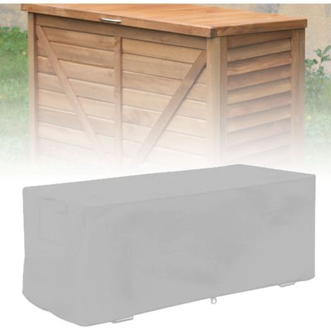 GARRYFIZH Couverture de boîte de pont étanche, Protection UV, stockage, Protection pour fournitures de jardin de cour extérieure