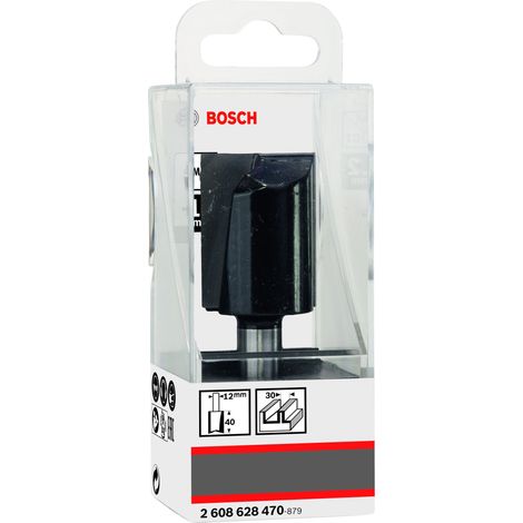 Fresa de ranurar 12 mm D1 30 mm L 40 mm G 81 mm BOSCH 2608628470