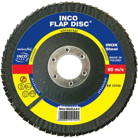 ściernica listk.incoflex nr 125 p 80 uni zirconium