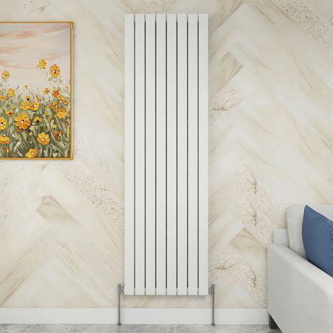 SKY Bathroom 1800x544mm Double White Vertical Flat Panel Radiator Designer Central Heating Radiator (1/5)