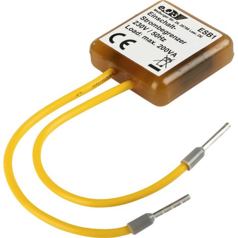eQ-3 130366 Einschalt-Strombegrenzer ESB1 Orange IP20 (1/5)