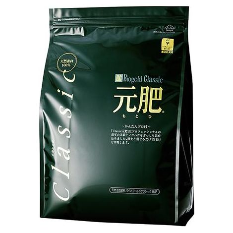 Biogold classic giapponese, NPK 2,8-4,0-3,6 (1,3 kg), concime granulare primaverile e autunnale per bonsai