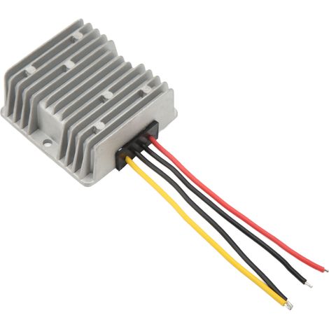Convertisseur élévateur de tension CC/CC 12 V / 9-14 V vers 15 V, 10 A, boîtier en aluminium étanche, pour moteur de bande LED automobile (1/5)