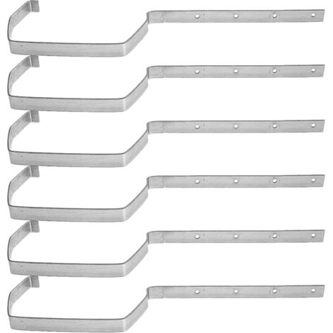 Support de gouttière en fer, lot 6, 200 mm, pour (1/5)