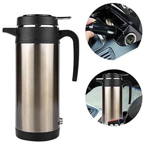 Bouilloire voiture 12V 1200 ml grande capacité, chauffe-eau portable voyage café thé auto (1/5)