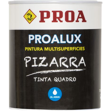 PINTURA MULTISUPERFICIES, crea tu pizarra sobre cualquier superficie  AZUL ELÉCTRICO 750ML, Azul eléctrico RAL 5010 0.75lts (1/3)