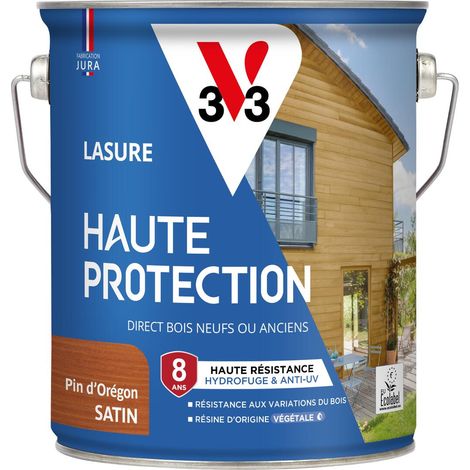 Lasure Haute Protection Biosourcée V33 pin d'orégon Satin - 2,5L